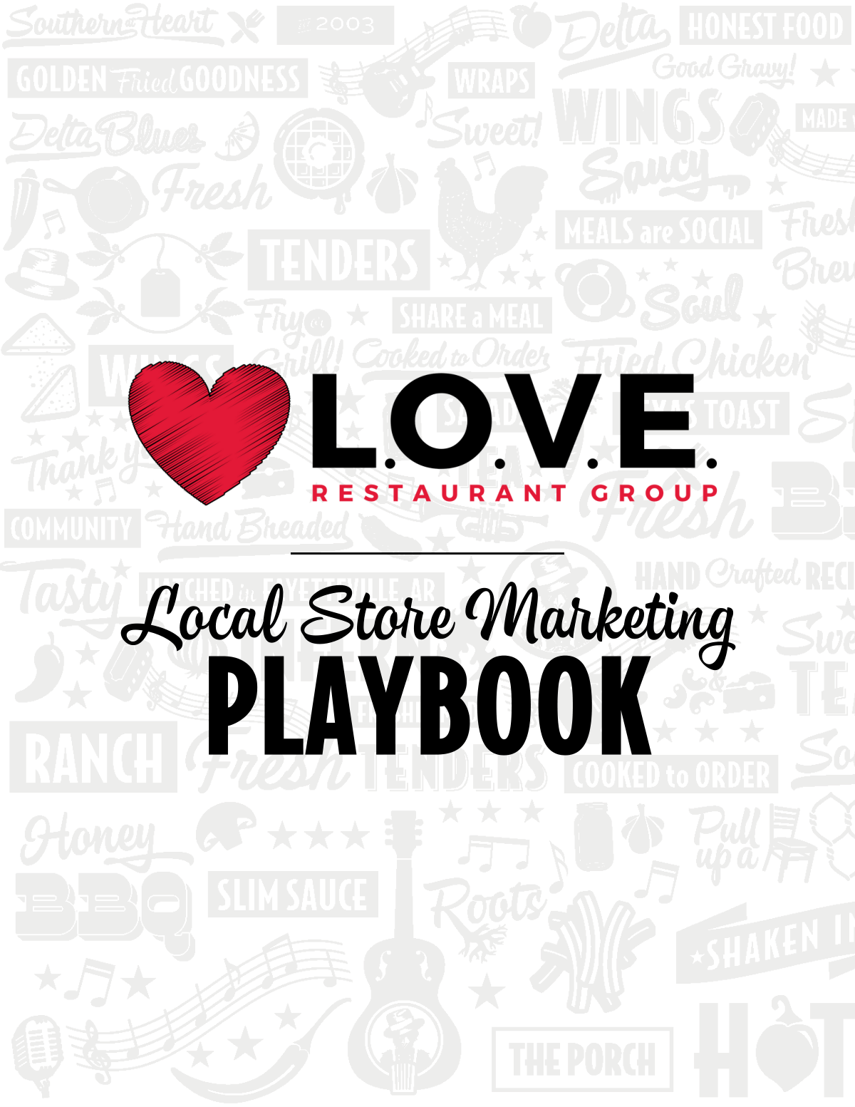 Field marketing at scale, the lead document
