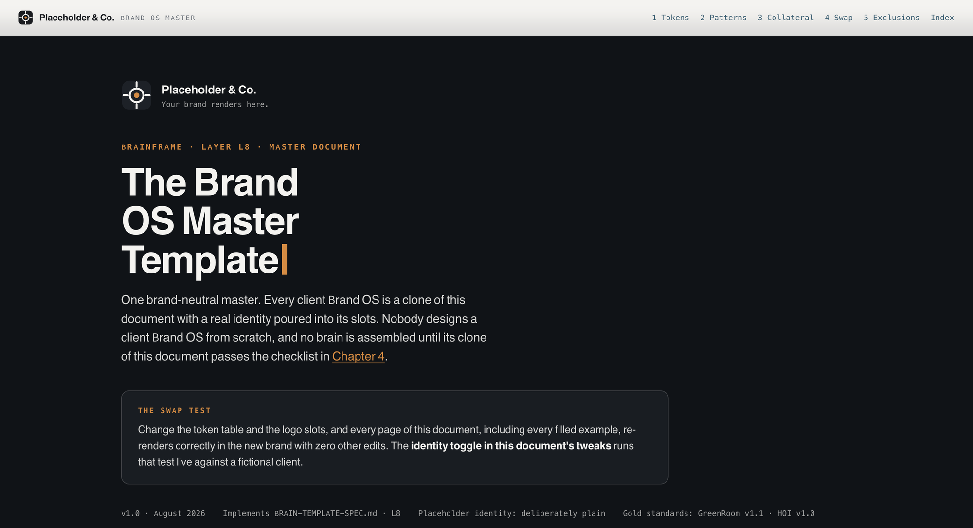 Brand OS project preview